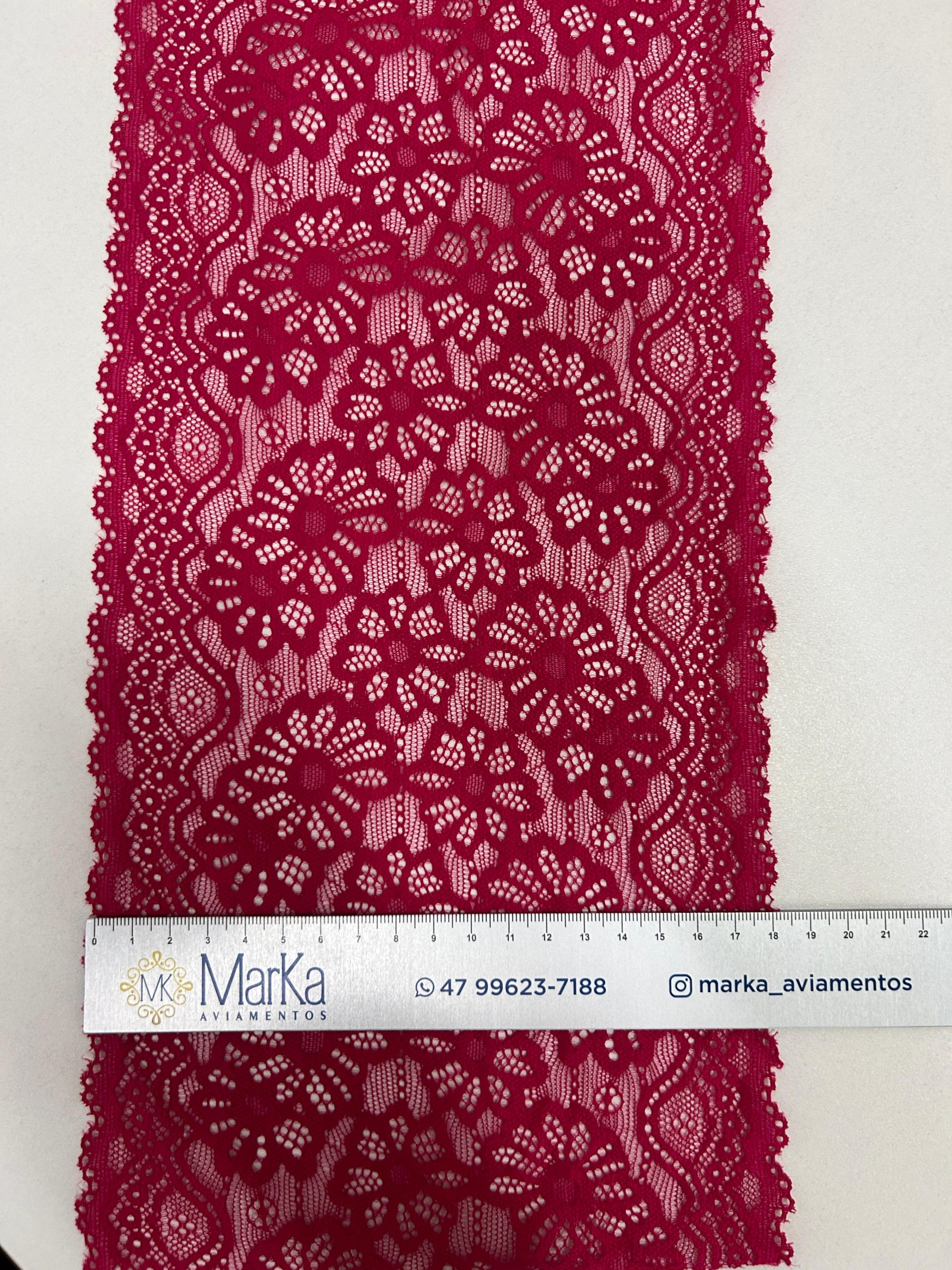 Renda MK2018 90%Poliamida 10%Elastano (REF SM-6014)